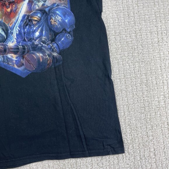 Y2K Blizzard Hero’s Of The Storm x Jinx Black Size S T-Shirt Short Sleeve - Picture 3 of 14